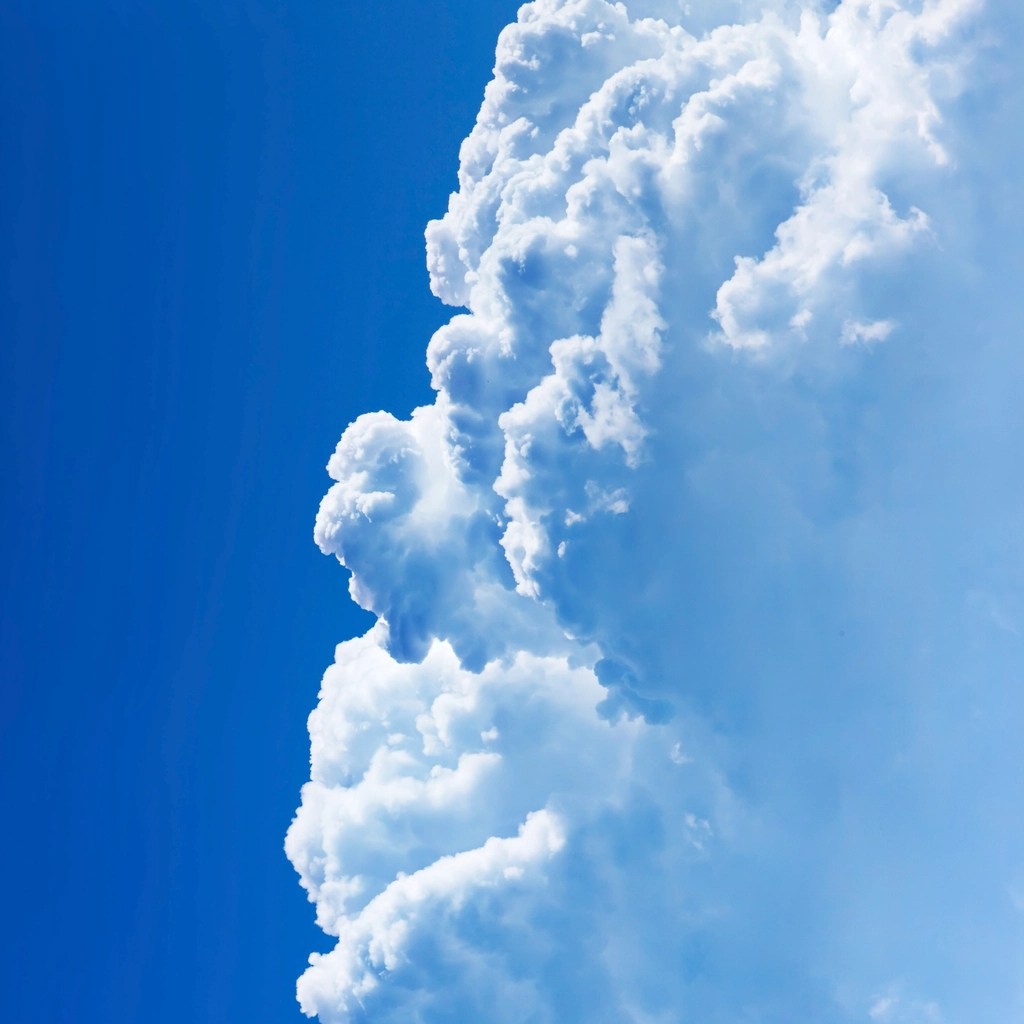 blue sky vertical